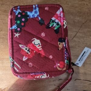 Vera Bradley Kids Quilted Animal Print Pouch - Red